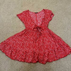 Red dress